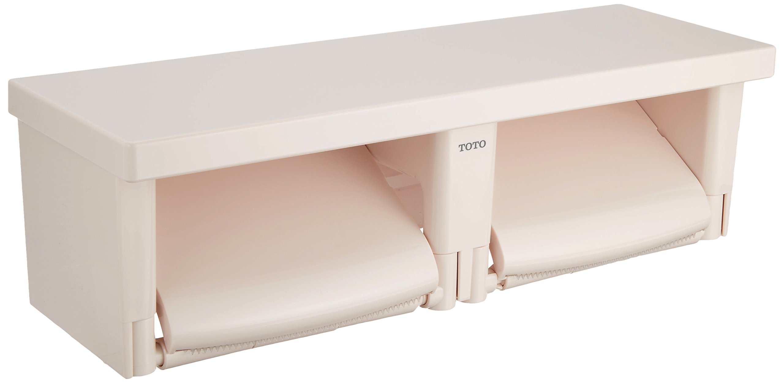 Amazon | TOTO 二連紙巻器 フラット棚(樹脂) パステルピンク 芯なし